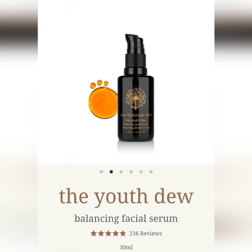 Youth Dew - Balancing Facial Serum with Botanical Extracts 30ml NWT